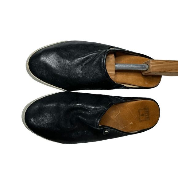 Frye Melanie mule black 8 clog - Picture 9 of 10